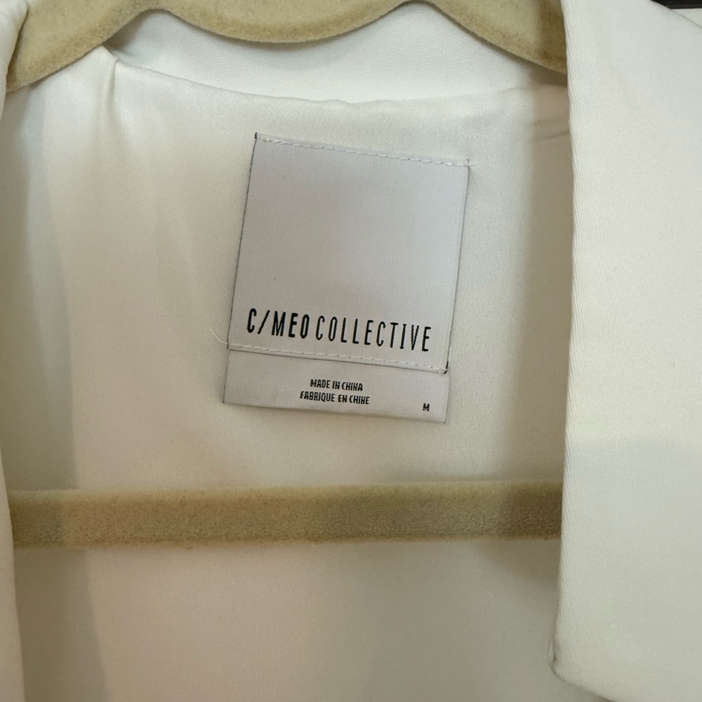 C/MEO Collective Cream Sleeveless Mini Dress - Picture 2 of 2